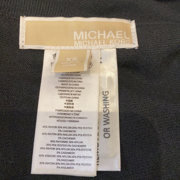 NWOT Michael Kors Open Wing Sleeve Summer Sweater - Picture 4 of 4